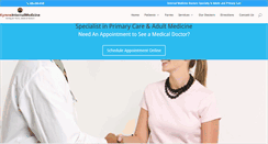 Desktop Screenshot of kyreneinternalmedicine.com